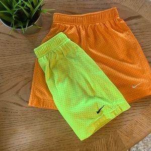 🔵 NIKE 2 pairs of boys shorts🔵